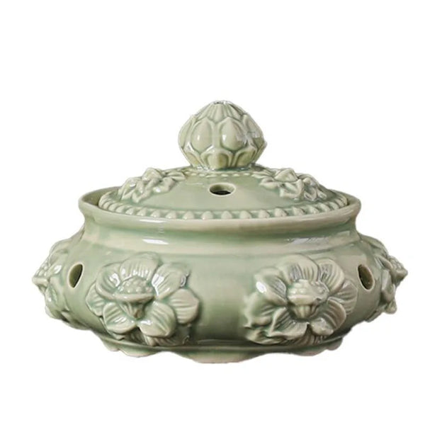 Lotus Coil Incense Holder-ToShay.org