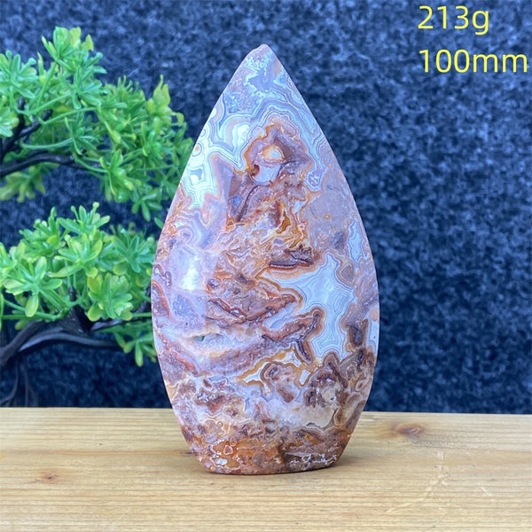 Blue Lace Agate Torch-ToShay.org