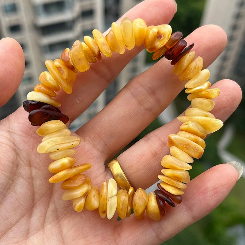 Yellow Amber Bracelet-ToShay.org