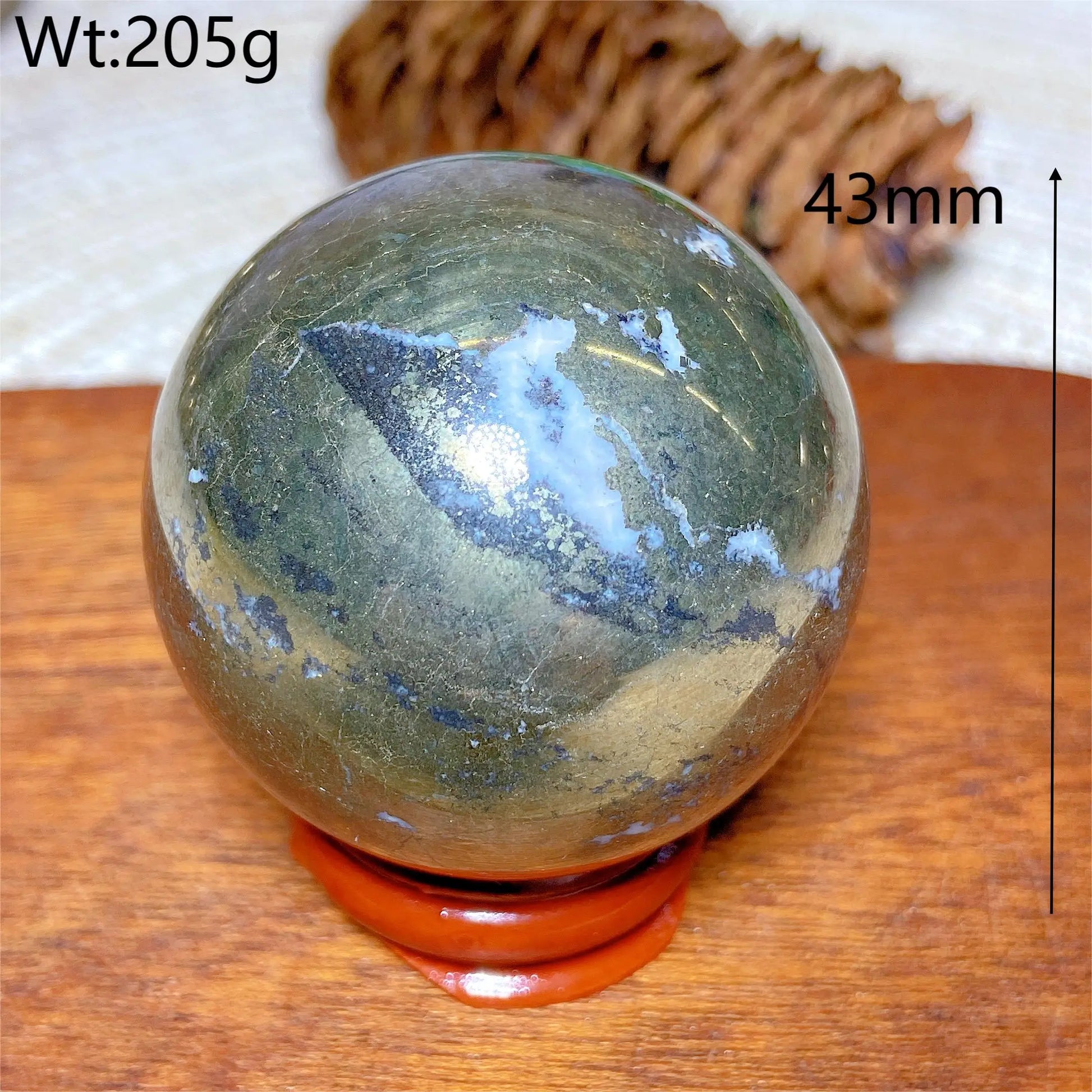 Gold Pyrite Ball-ToShay.org