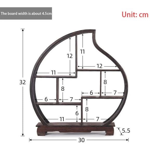 Wood Display Shelf-ToShay.org