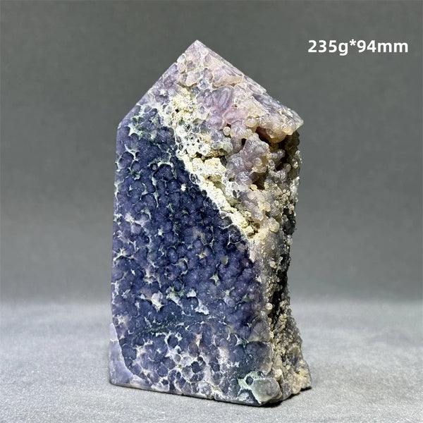 Purple Grape Agate Tower-ToShay.org