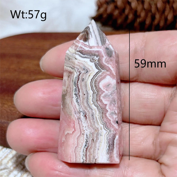 Pink Rhodochrosite Point-ToShay.org