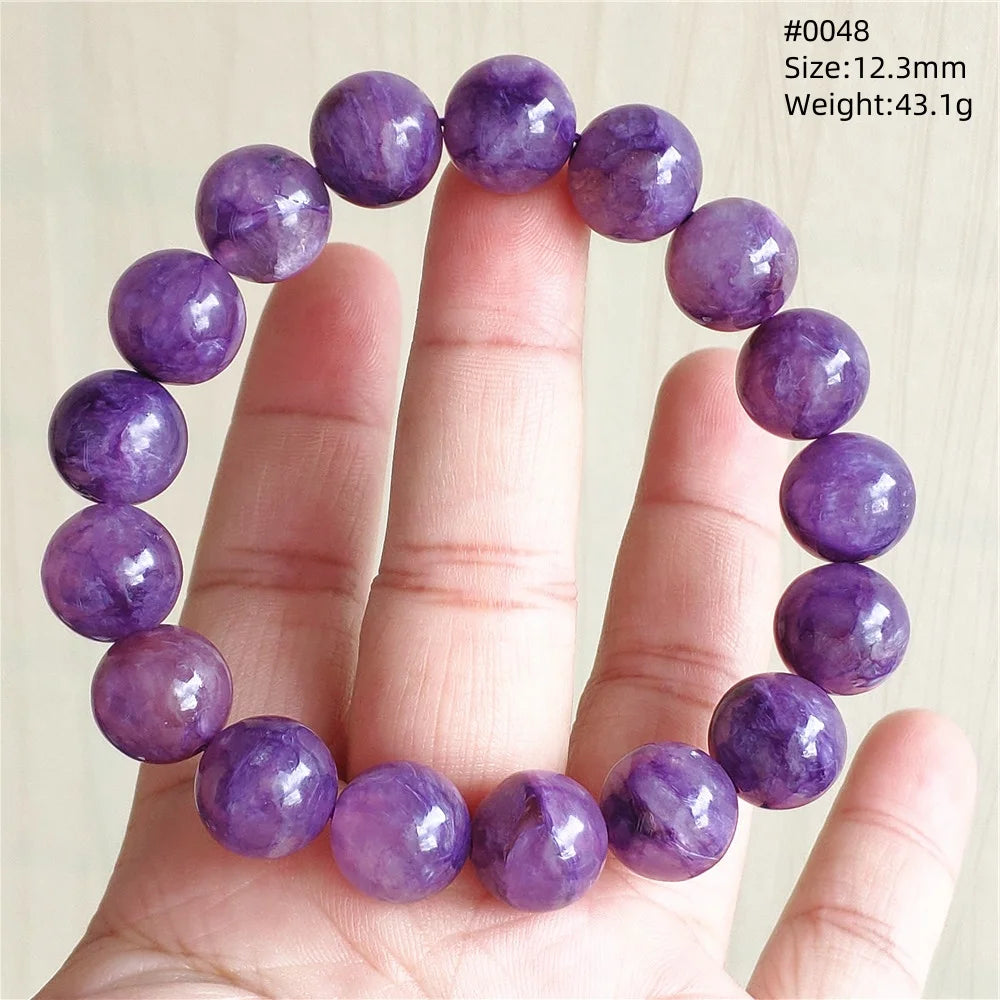 Purple Charoite Bracelet-ToShay.org