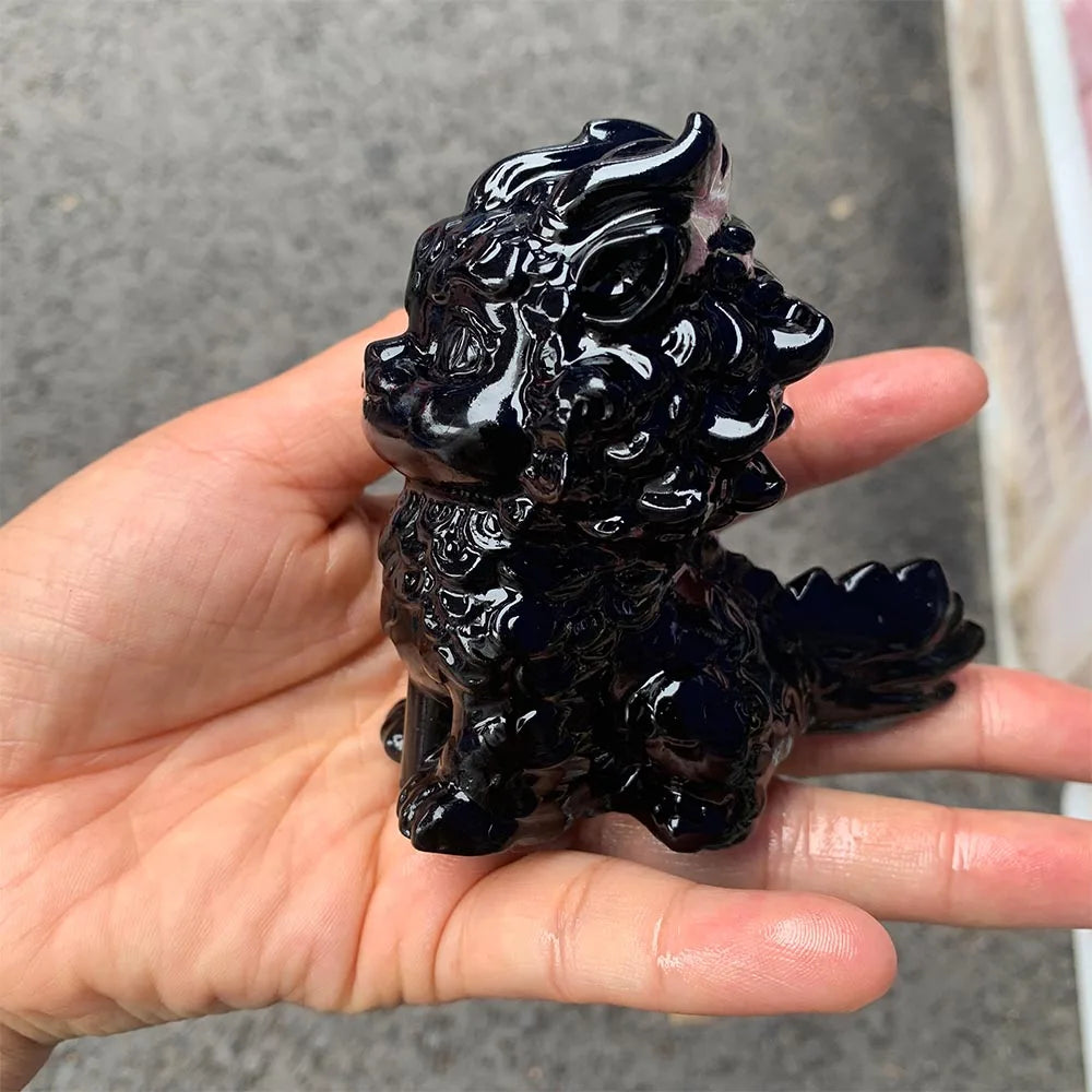 Black Obsidian Qilin-ToShay.org