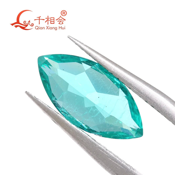 Blue Crystal Cut Paraiba-ToShay.org