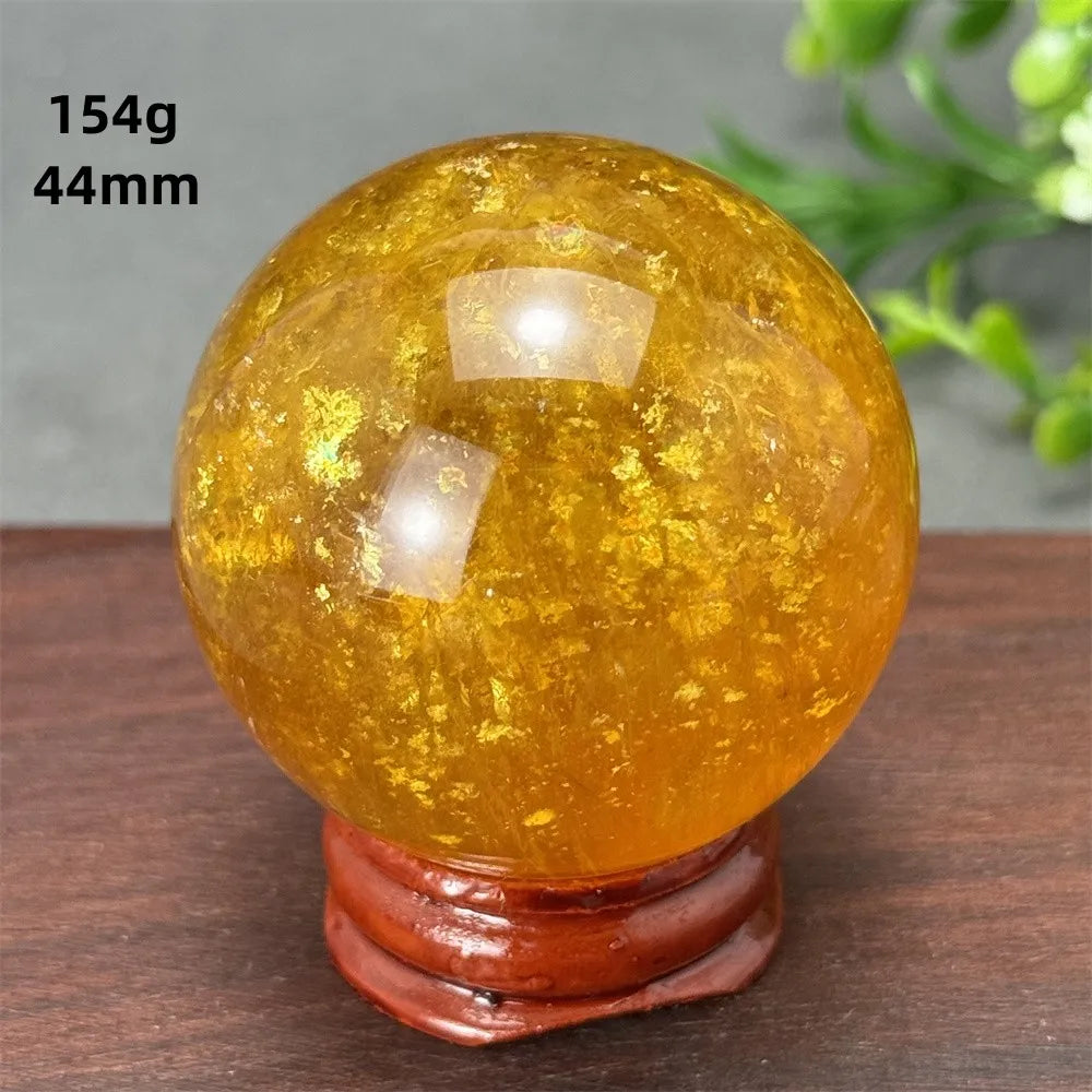 Gold Lepidolite Ball-ToShay.org