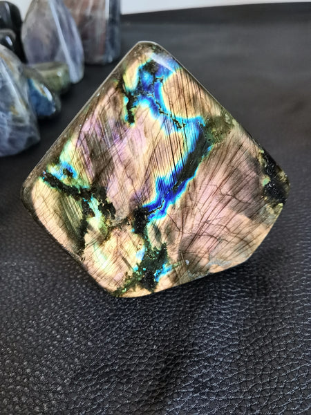 Blue Labrador Quartz Crystal-ToShay.org