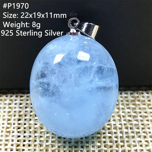 Blue Aquamarine Pendent-ToShay.org