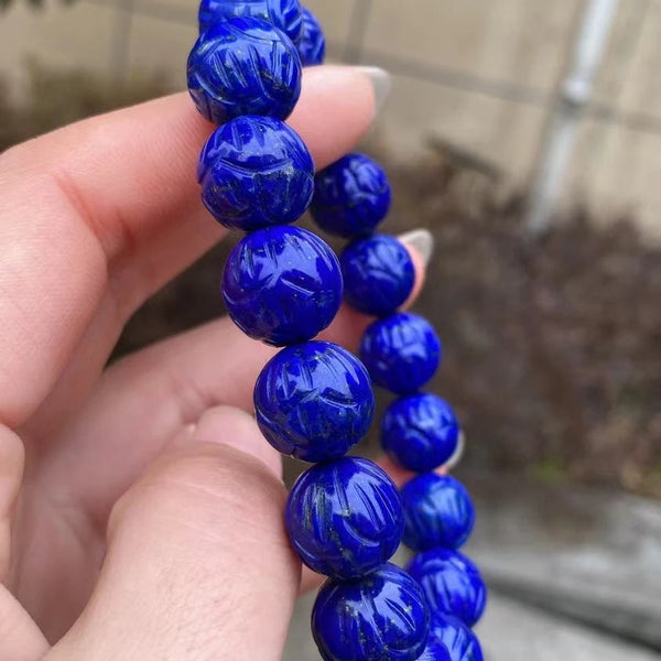Blue Lapis Lazuli Bracelet-ToShay.org