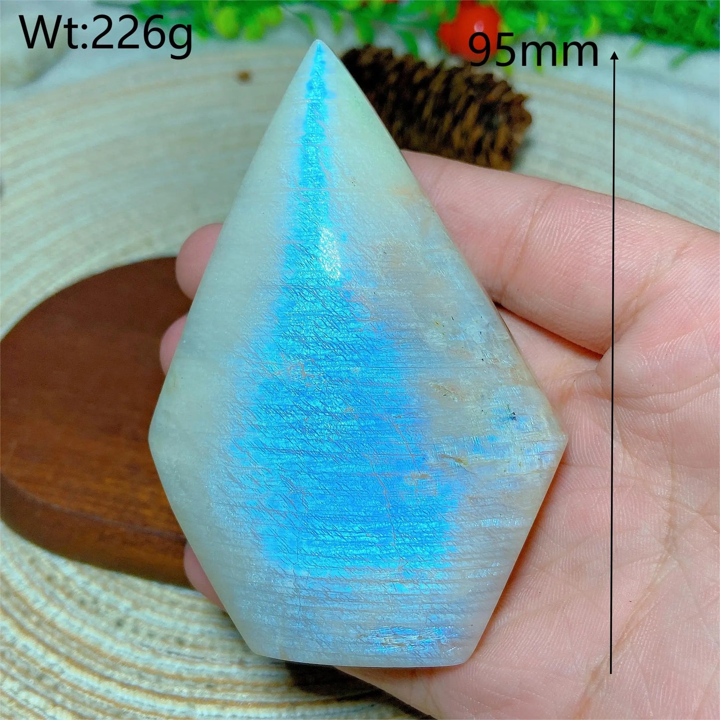 Blue Flash Moonstone-ToShay.org