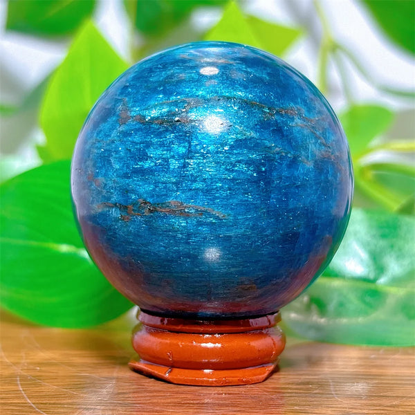 Blue Apatite Ball-ToShay.org