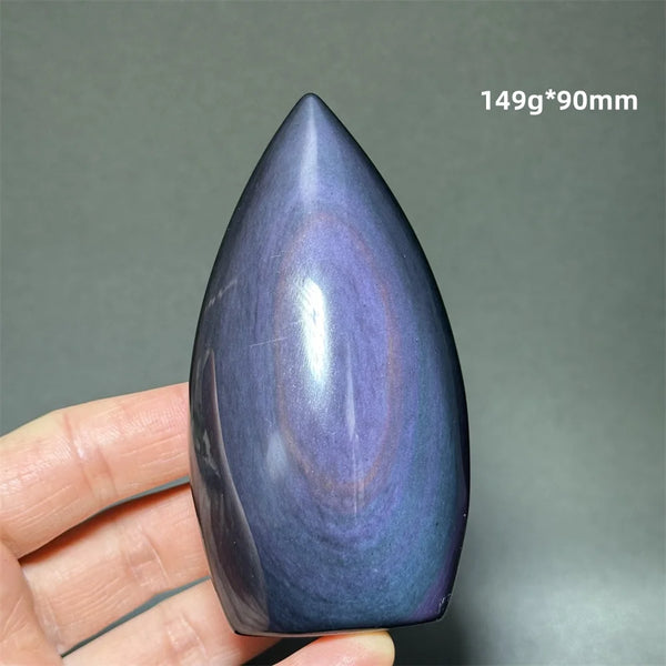 Rainbow Obsidian Torch-ToShay.org
