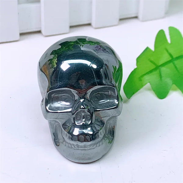 Silver Terahertz Skull-ToShay.org