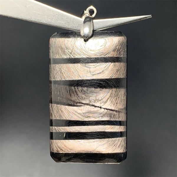 Black Hypersthene Pendant-ToShay.org