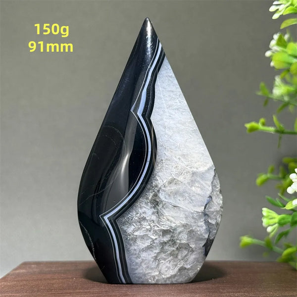 Black Agate Flame-ToShay.org