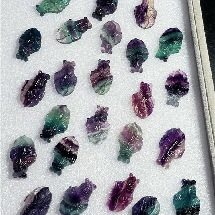 Rainbow Fluorite Goldfish-ToShay.org