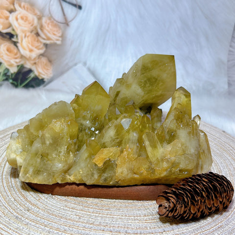 Yellow Citrine Cluster-ToShay.org