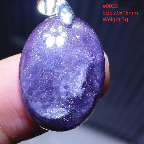 Blue Blood Red Lolite Pendant-ToShay.org