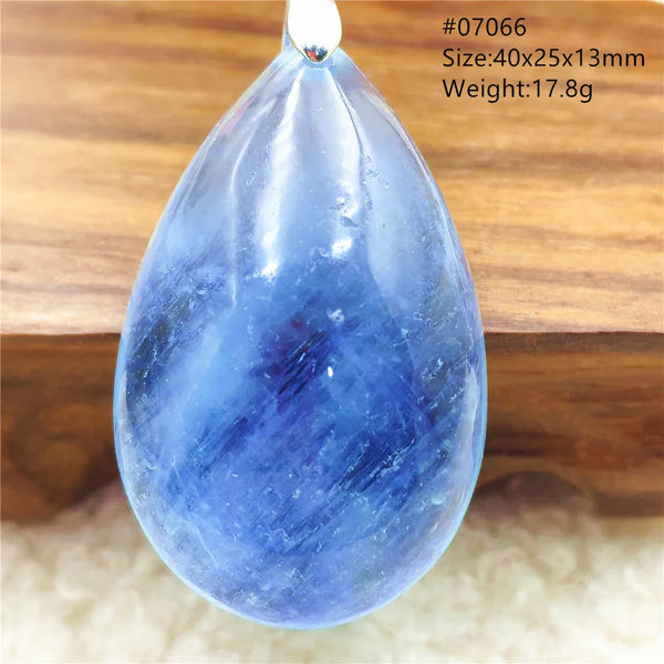 Blue Aquamarine Pendant-ToShay.org