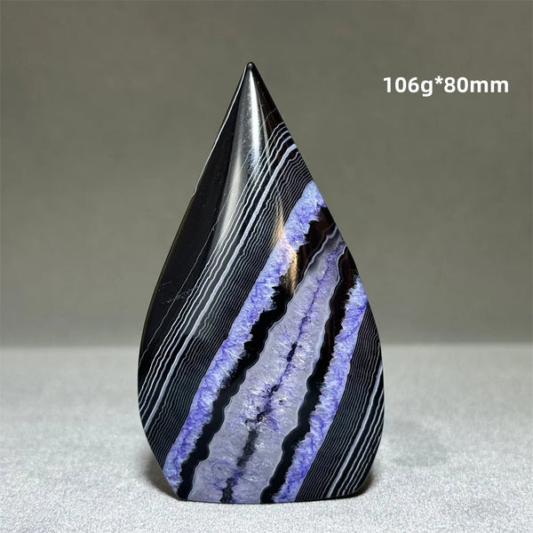 Purple Agate Flame-ToShay.org