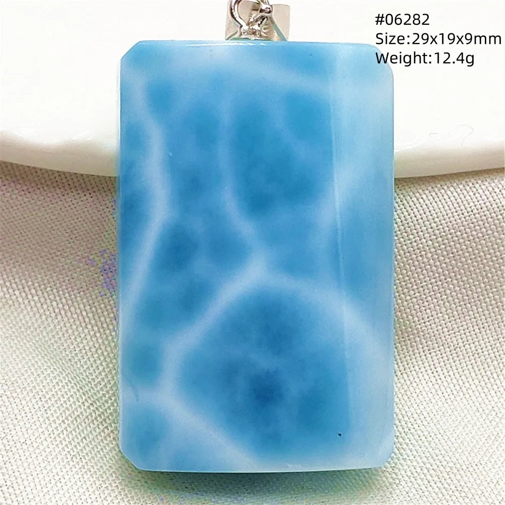 Blue Larimar Pendant-ToShay.org