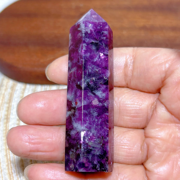 Purple Lepidolite Point-ToShay.org