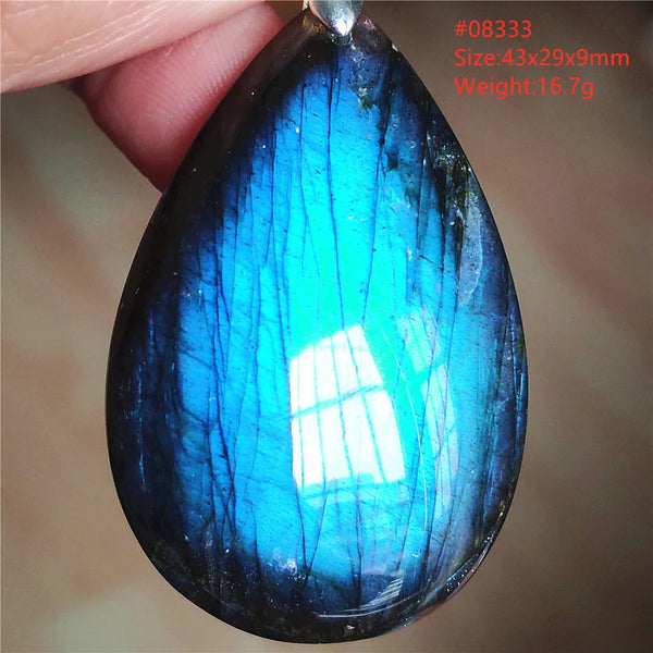Blue Light Labradorite Pendant-ToShay.org