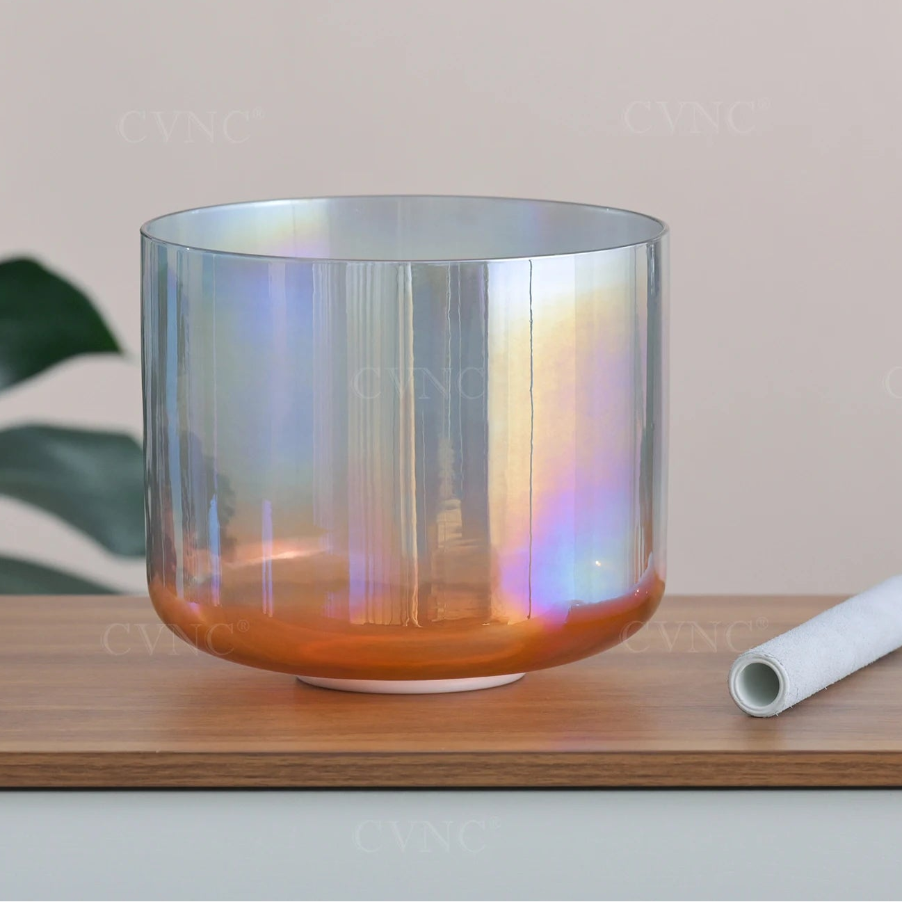 Grey Crystal Singing Bowl-ToShay.org