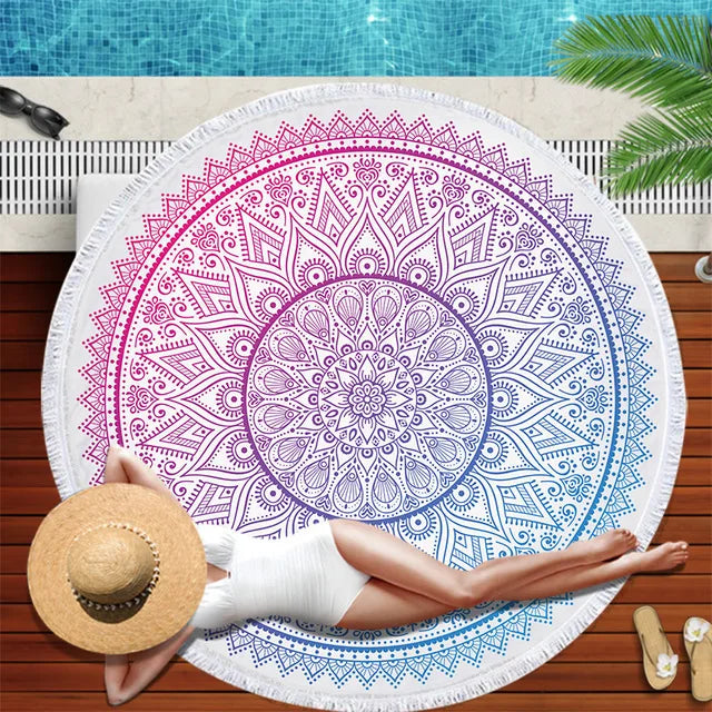 Mandala Beach Mat-ToShay.org
