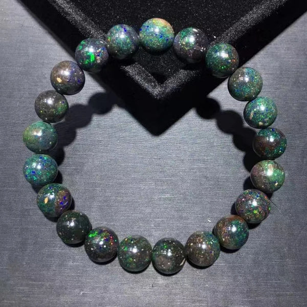 Black Green Opal Bracelet-ToShay.org