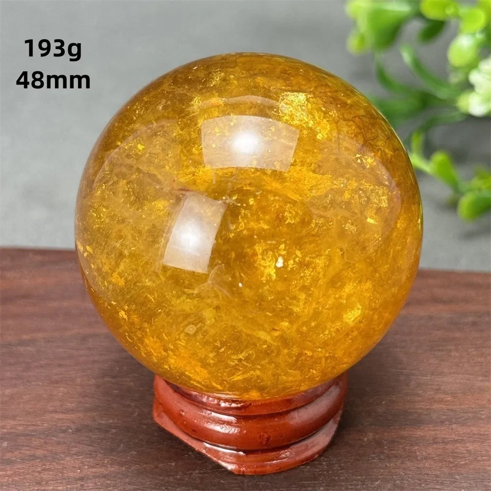 Gold Lepidolite Ball-ToShay.org