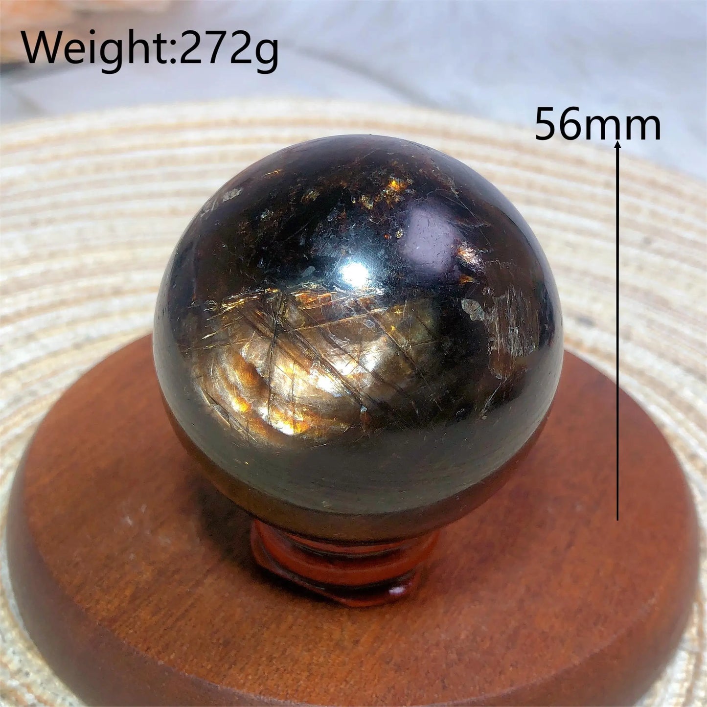 Gold Flash Phlogopite Balls-ToShay.org