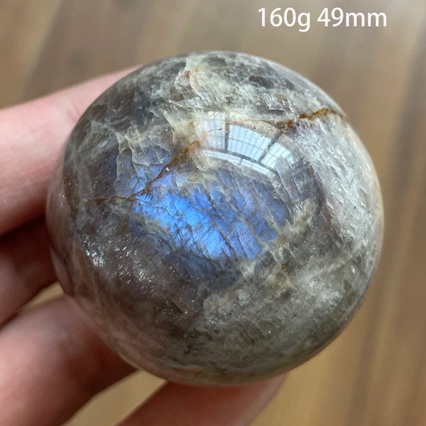 Blue Moonstone Crystal Ball-ToShay.org