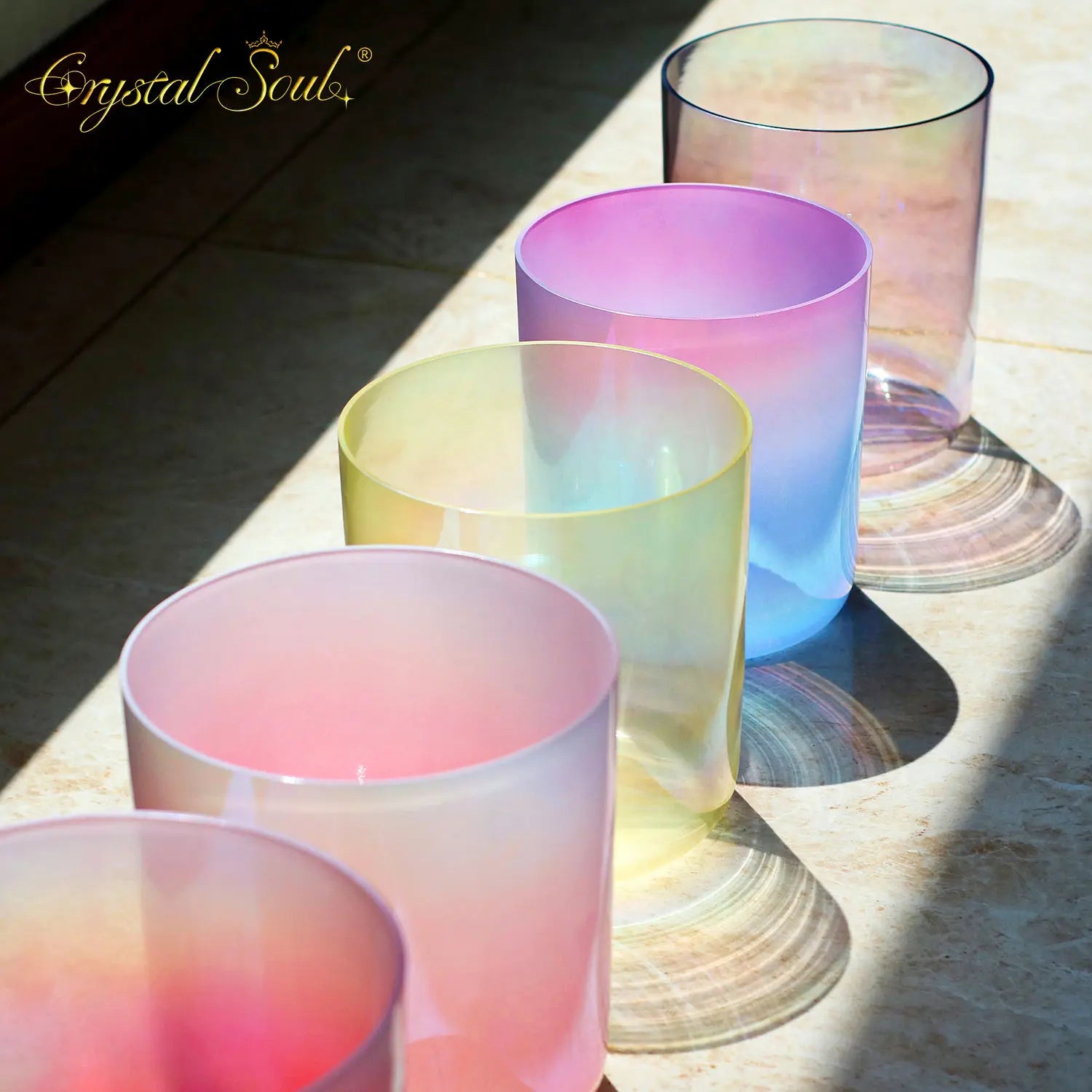 CrystalSoul 432Hz Crystal Singing Bowl Alchemy Bowl with accessories and Bag-ToShay.org