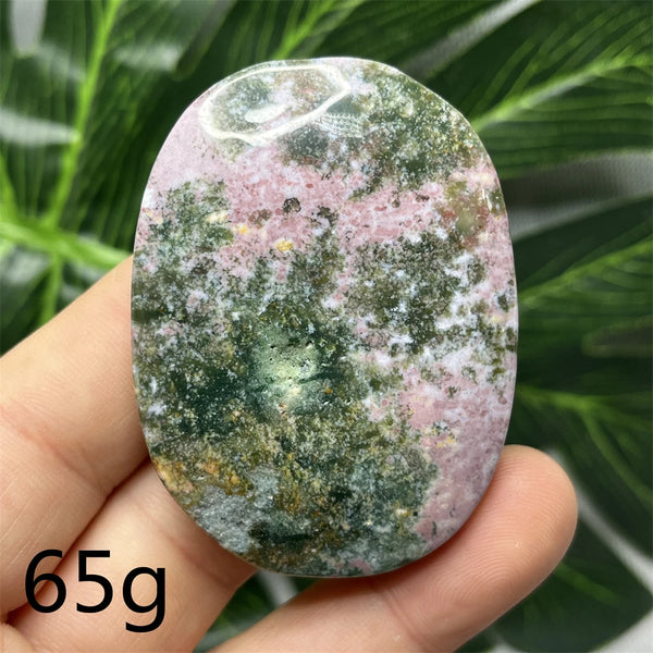 Sea Jasper Palm Stone-ToShay.org