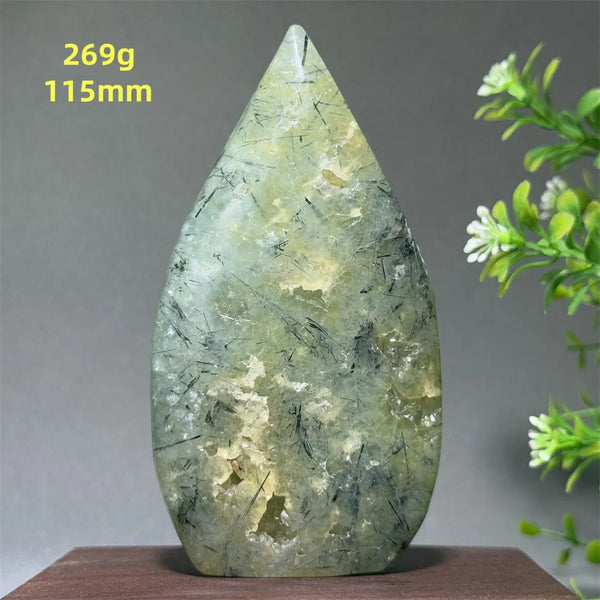 Green Grape Agate Torch-ToShay.org