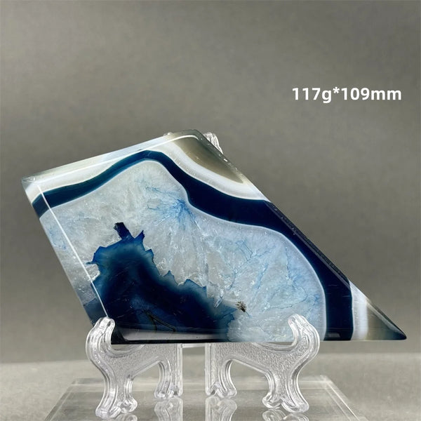Blue Agate Rhombus-ToShay.org