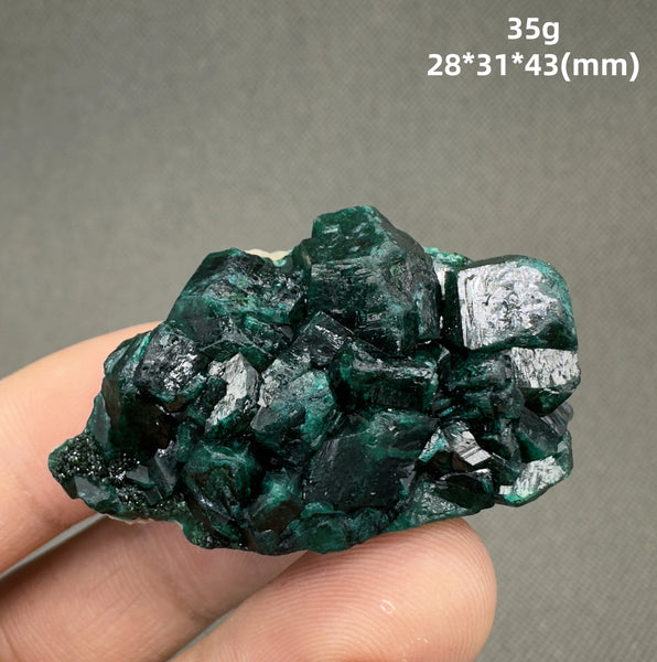 Green Dioptase Quartz-ToShay.org