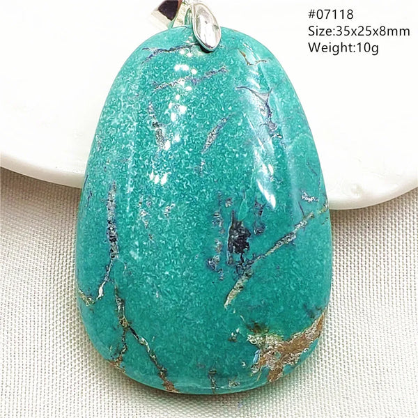 Green Turquoise Pendant-ToShay.org