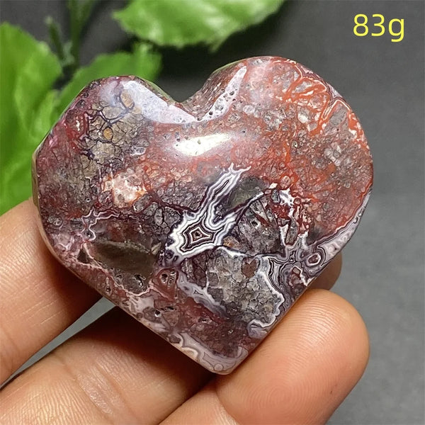 Red Agate Heart-ToShay.org
