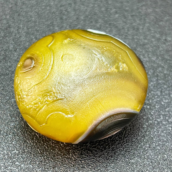 Yellow Flower Eye Agate-ToShay.org