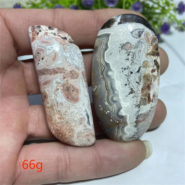 Red Agate Palm Stone-ToShay.org