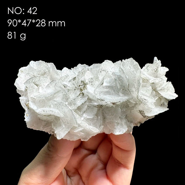White Calcite Rose-ToShay.org