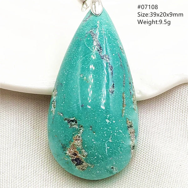 Green Turquoise Pendant-ToShay.org