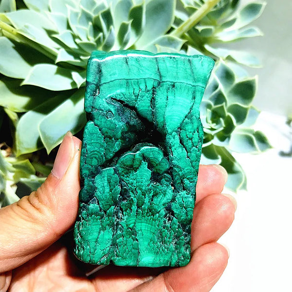 Green Malachite Crystal-ToShay.org