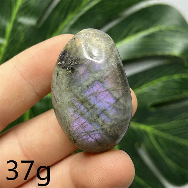 Purple Labradorite Palm Stone-ToShay.org