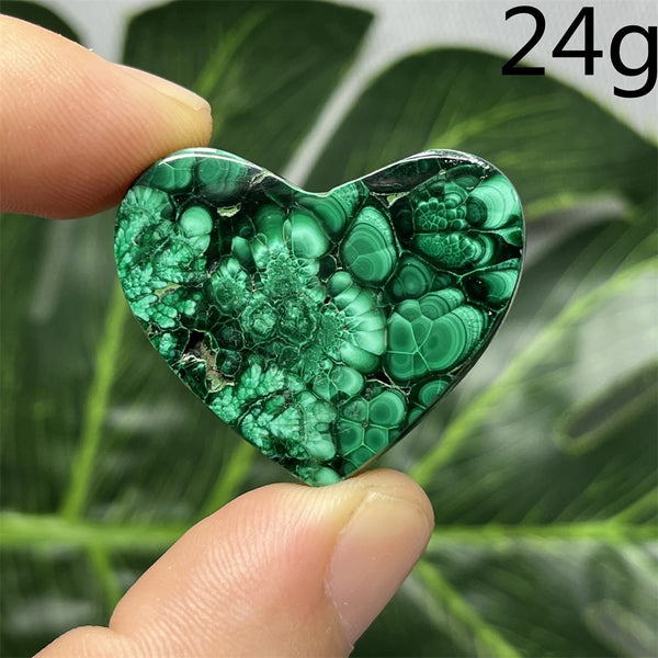 Green Malachite Heart-ToShay.org