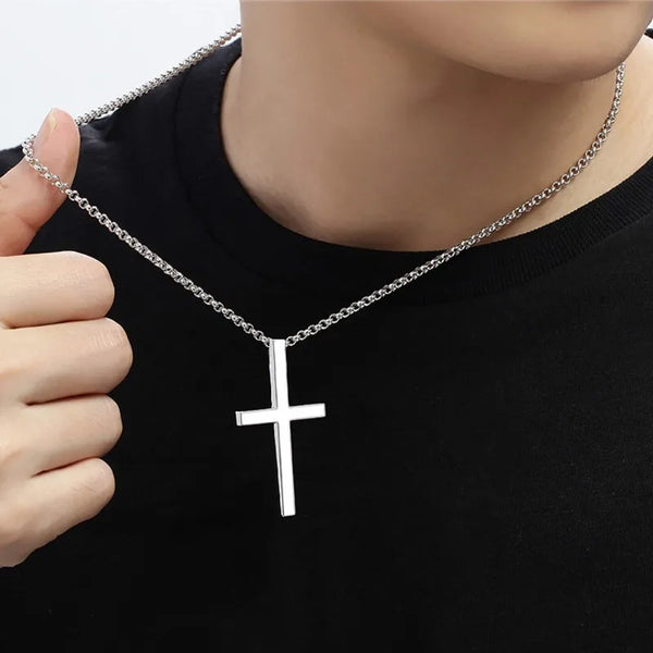 Silver Cross Pendant-ToShay.org
