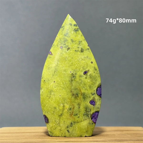 Green Atlantasite Flame-ToShay.org